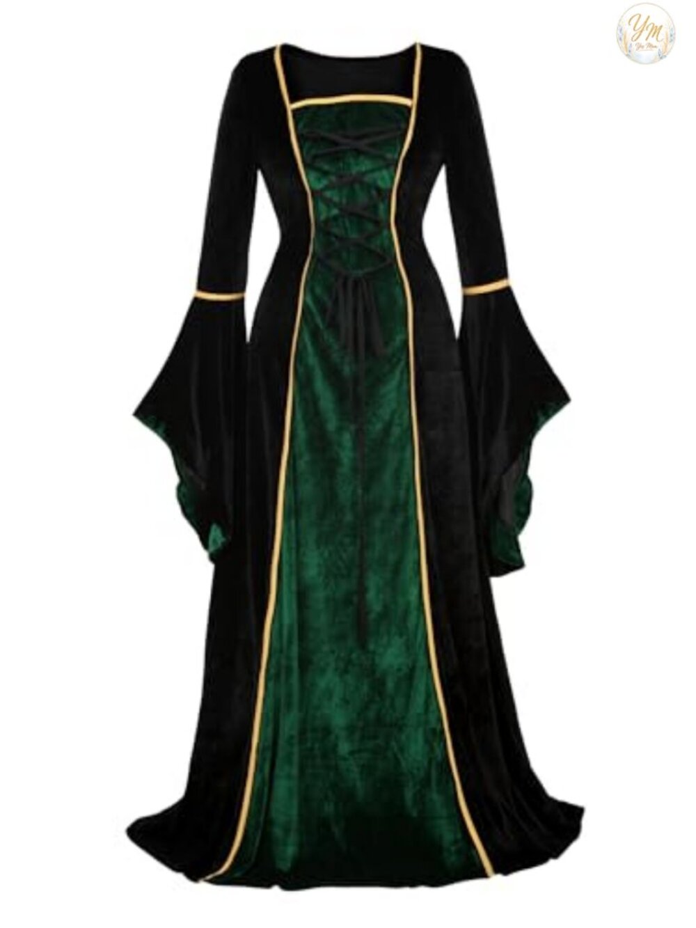 Renaissance Chemise Dress Medieval Halloween Costume Fairy Cosplay Adult